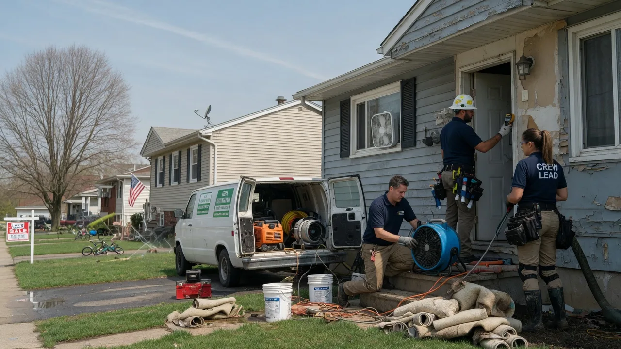 Flood Cleanup in Brownsville, PA near me